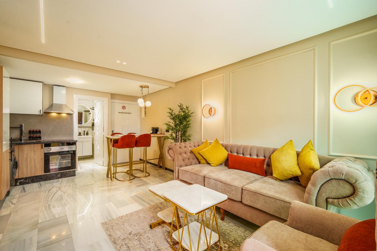 Appartement Élégant et Confortable de 2 Chambres au Centre de Guéliz