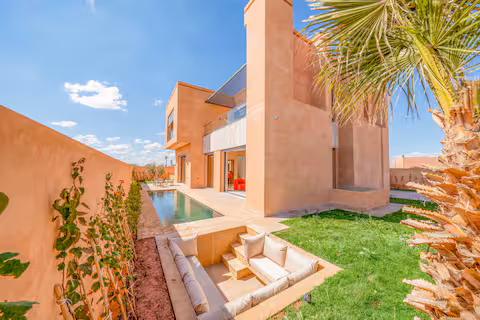 Villa Luxe 5 Suites avec Piscine Privée – Golf Amelkis Marrakech