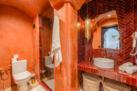 Appartement Moderne 1 Chambre avec Cinéma, Balcon & Xbox — Guéliz Centre