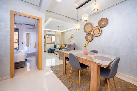 Appartement Neuf et Paisible avec Balcon — Guéliz Marrakech