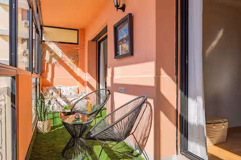 Appartement Rénové de Luxe avec Piscine, Parking & Balcon — Aral Stay Marrakech