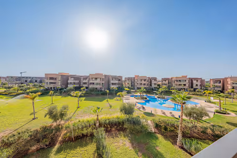 Appartement de Luxe 2 Chambres avec Vue Golf & Piscine — Prestigia Marrakech