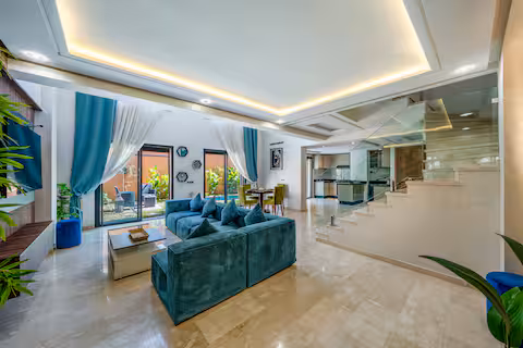 Duplex Moderne 2 Chambres avec Piscine Privée à Guéliz