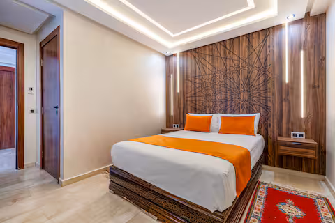 Duplex Moderne 2 Chambres avec Piscine Privée à Guéliz