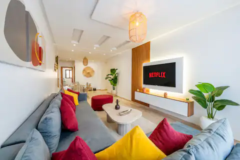 Appartement Moderne 2 Chambres au Cœur de Guéliz