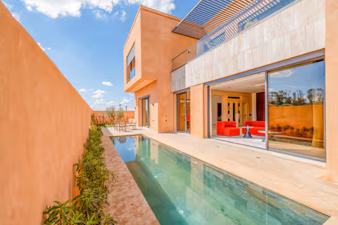 Villa de Luxe 5 Suites au Golf Amelkis avec Piscine Privée