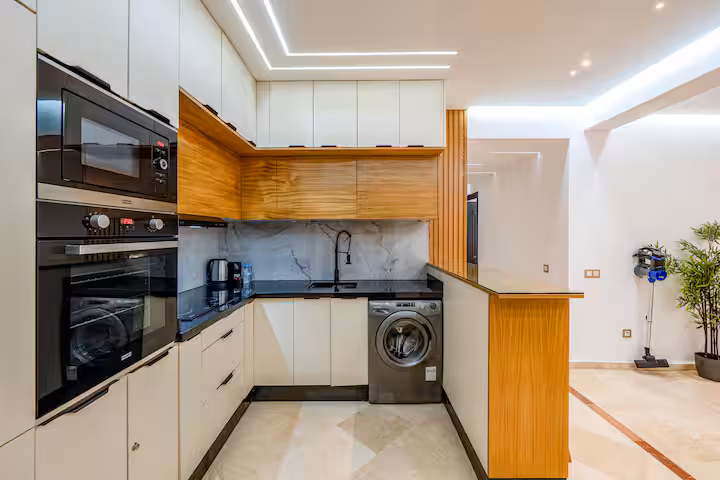 Appartement Moderne 3 Chambres avec Parking Privé au Cœur de Guéliz