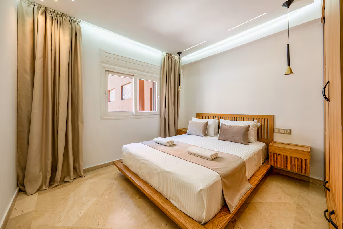 Appartement Moderne 3 Chambres avec Parking Privé au Cœur de Guéliz