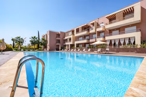 Appartement Moderne 2 Chambres avec Piscine sur Mohammed VI