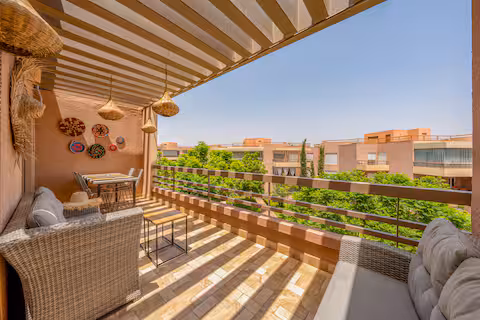 Appartement Moderne 2 Chambres avec Piscine sur Mohammed VI