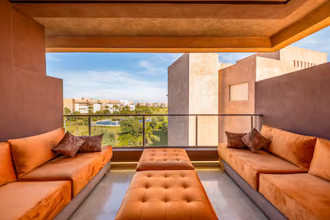Appartement de Luxe 2 Chambres avec Vue Piscine à Marrakech