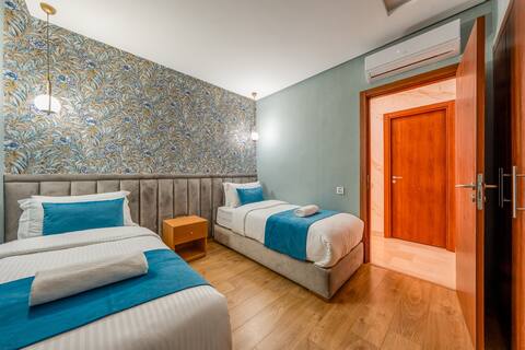 Appartement de Luxe 2 Chambres avec Vue Piscine à Marrakech
