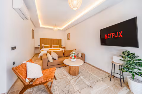 Appartement Moderne 1 Chambre dans un Emplacement Privilégié à Guéliz