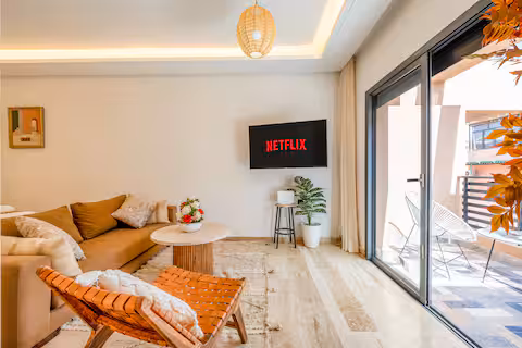 Appartement Moderne 1 Chambre dans un Emplacement Privilégié à Guéliz