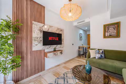 Appartement Moderne 2 Chambres avec Balcon au Cœur de Guéliz