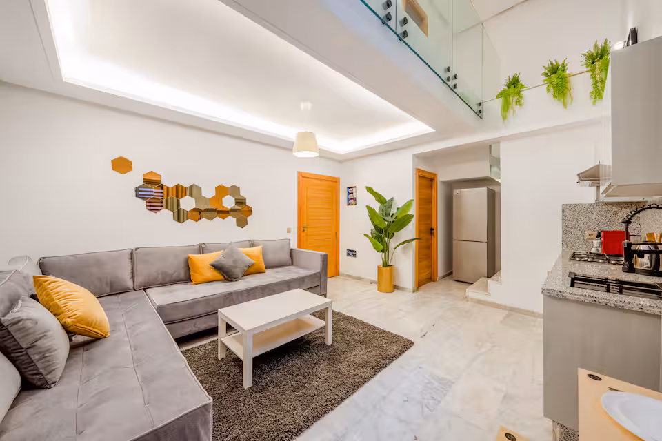 Appartement Moderne et Confortable au Cœur de Guéliz